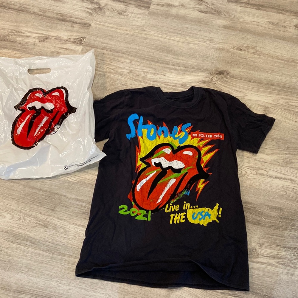 Rolling Stones concert tee